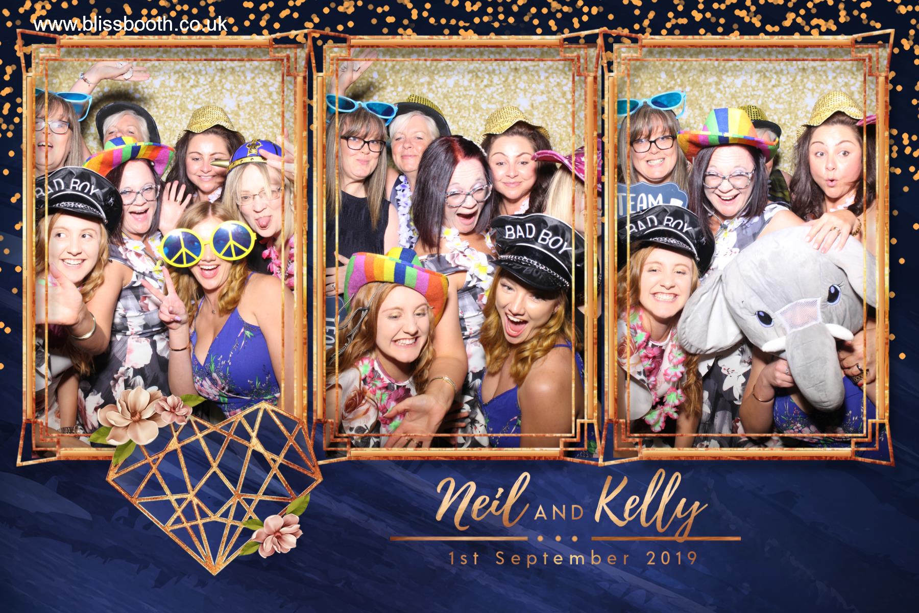 Neil and Kelly | View more photos from the event at gallery.blissbooth.co.uk/u/BlissBooth/Neil-and-Kelly